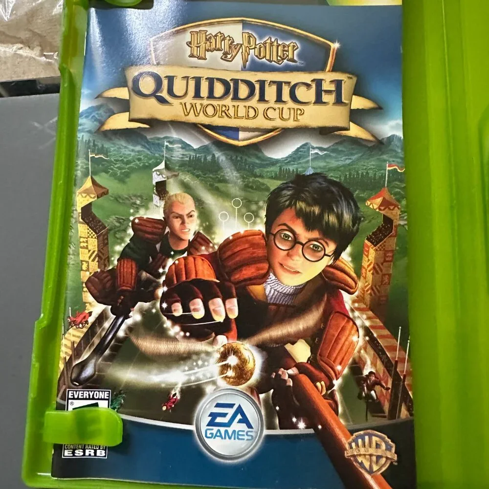 Harry Potter: Quidditch World Cup (Microsoft Xbox, 2003) CIB Complete Tested